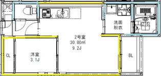 REGALEST MIU(ミウ)【2階】の間取り