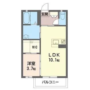 グレイス B【2階】の間取り