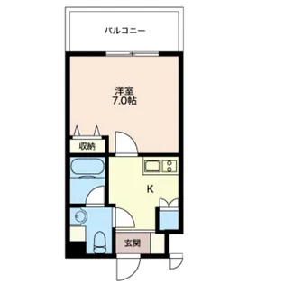 エスティメゾン亀戸【6階】の間取り