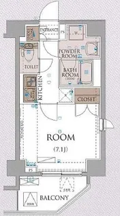 アルテシモストーリア【3階】の間取り