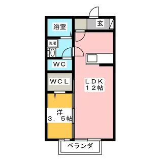 Alice【2階】の間取り