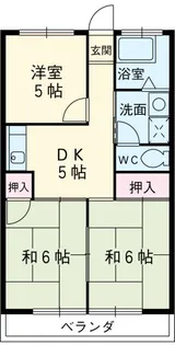 ヴィレッジ一色【4階】の間取り