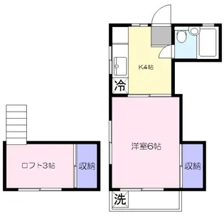 コンフォート【2階】の間取り