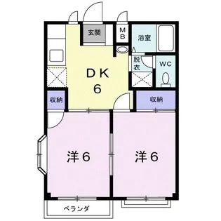美宝 1【1階】の間取り