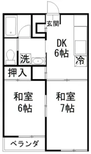 柴崎ピアコート【2階】の間取り