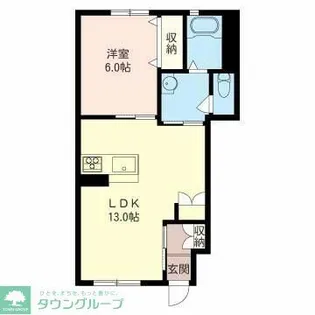 クレマチス【1階】の間取り
