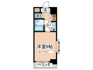 クリオ淵野辺壱番館【6階】の間取り