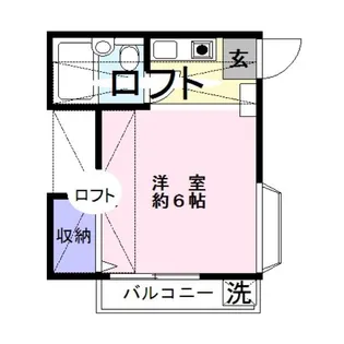 リバーサイド別所沼【2階】の間取り