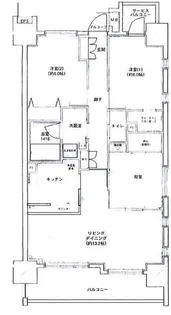 レクシオ金町【6階】の間取り