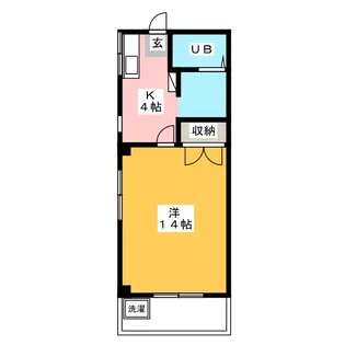 メゾンエイコウ【1階】の間取り