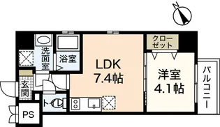 katayamaBLD24【12階】の間取り