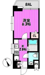 フランボアーズ元代々木町【2階】の間取り