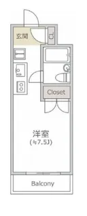 トラスティふじの木【2階】の間取り