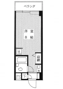 ガーデンハイム祐天寺【4階】の間取り