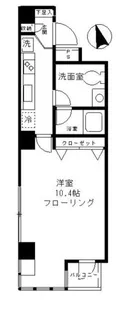 ファインクレスト渋谷神泉【7階】の間取り