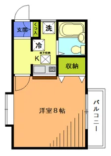 グリーンヒルズ上用賀【1階】の間取り