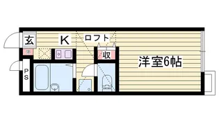 レグルス【1階】の間取り
