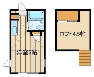キャッスル東大泉【1階】の間取り