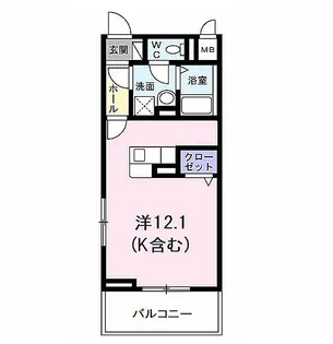 グラン シャルム【2階】の間取り