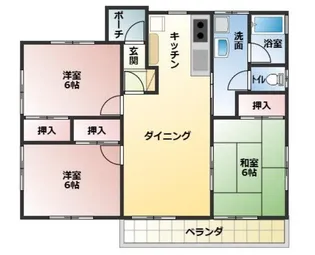 サトウハイツ1【2階】の間取り