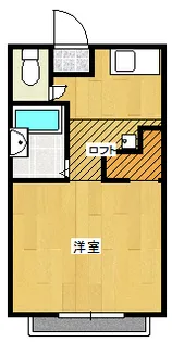 アートハビテーション川島【1階】の間取り