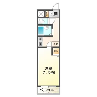 Feel Woods【2階】の間取り