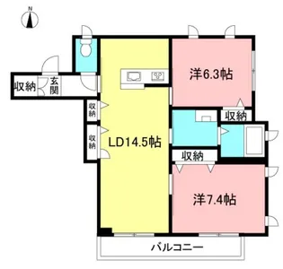 IZUMI-YA【2階】の間取り