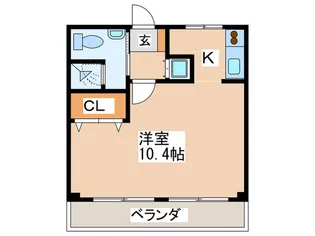 メゾンアーサー【3階】の間取り