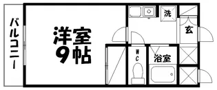 コンフォート野口【3階】の間取り