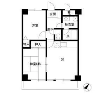 コンフォートソシアK【8階】の間取り