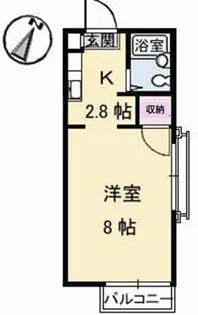 パークサイド明神【2階】の間取り
