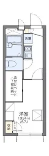 レオパレス相楽【1階】の間取り