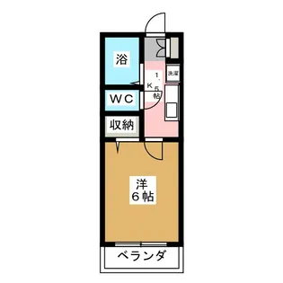 ポートハウス2【2階】の間取り