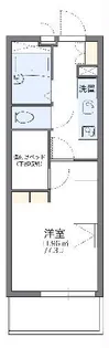 レオパレスGOLD【1階】の間取り