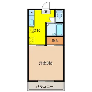 宇都宮FLEX2【1階】の間取り