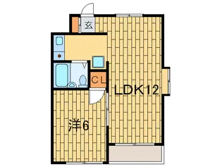 ベストンハイム元町【8階】の間取り