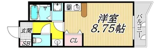 セレーノ稲野【3階】の間取り
