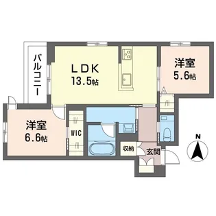 セントラル レジデンス【2階】の間取り