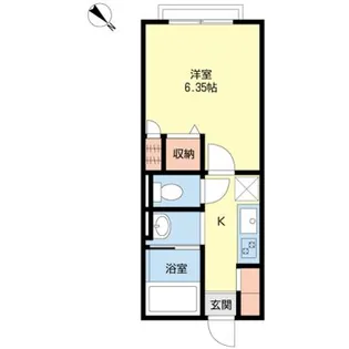 アクシス大森【2階】の間取り