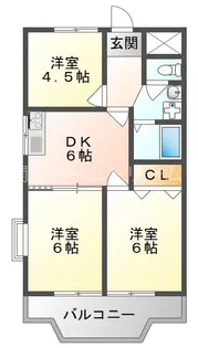 ロータスガーデン【4階】の間取り