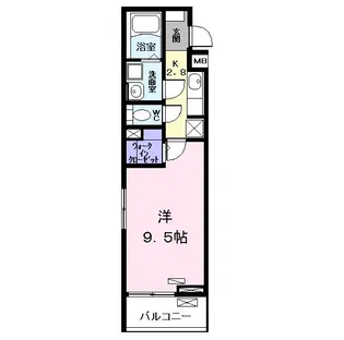ハミング豊【2階】の間取り