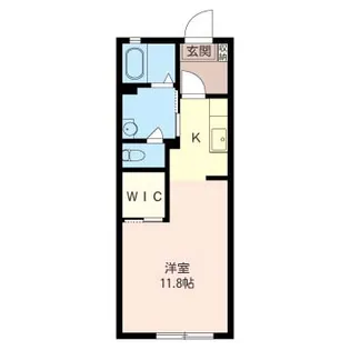 レフィナード橘 (1F)【1階】の間取り