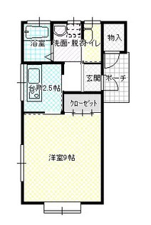 メゾン・サタク【2階】の間取り
