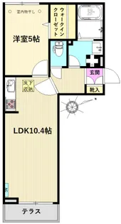 クローネ【1階】の間取り