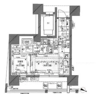 ピアース渋谷WEST【5階】の間取り