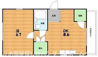 コーポOHTA【2階】の間取り