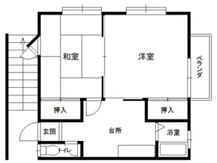 メゾン岩本【2階】の間取り