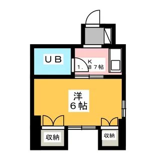 山下ビル【4階】の間取り