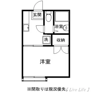 フォーブル楓1号棟【1階】の間取り