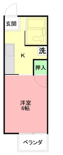 シティハイムエクセル3【1階】の間取り